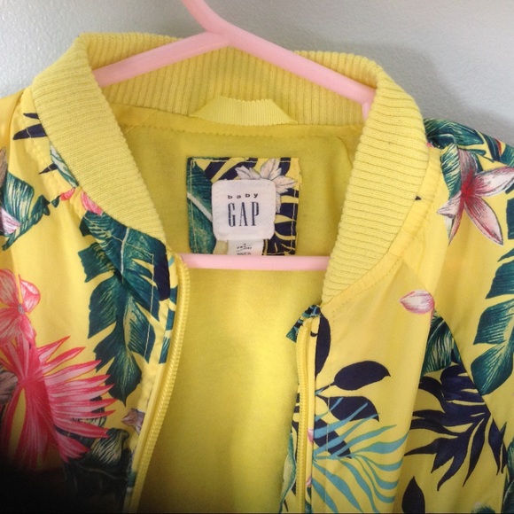 Baby GAP Floral Jacket - Picture 3 of 4